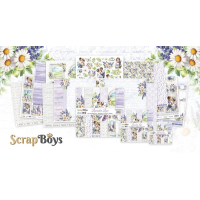 ScrapBoys Lavender Love 6x6 Inch Pop Up Paper Pad (SB-LALO-11)